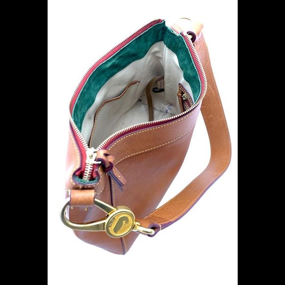 Dooney & Bourke Florentine Large Hobo Handbag Cassidy Natural - Picture 5 of 5